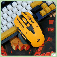 CHUỘT INPHIC A9 MULTI MODES SILENT SWITCH VÀNG