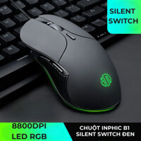 CHUỘT INPHIC B1 SILENT SWITCH ĐEN