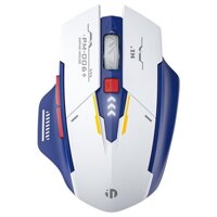 Chuột Inphic không dây Gundam M6P siêu đẹp, sạc tích điện, click không tiếng động Yorn - Hàng chính hãng - Gundam MP6