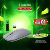 Chuột không dây 2.4G Ugreen MU001 | 4 mức DPI 1000/1600/2000/4000 | Nút click im lặng | Chế độ tự động ngủ - Hàng mới về