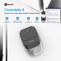 Chuột Không Dây 4in1 CHEERDOTS 2 - Chuột Trình Chiếu Chiều Tích Hợp AI Thông Minh Có Thẻ Tháo Rời