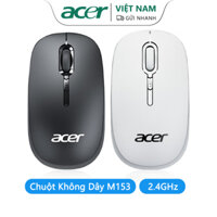 Chuột không dây Acer M153 2.4G Kết nối không dây 3 tốc độ Điều chỉnh DPI Chuột tắt tiếng