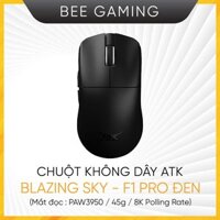 Chuột không dây ATK BLAZING SKY – F1 PRO ĐEN (Mắt đọc: PAW3950 / 45g / 8k Polling Rate)