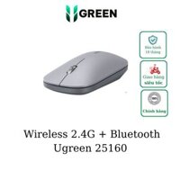 Chuột không dây Bluetooth 5.0 Im lặng 4000 DPI Ugreen 25160 MU001