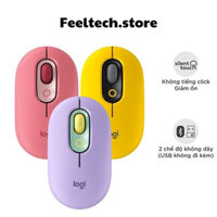 Chuột Không Dây Bluetooth Cho Macbook Logitech POP Công Nghệ Cảm Ứng, Yên Tĩnh, Độ Chính Xác Cao KP9