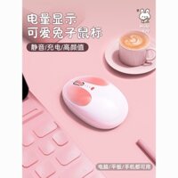 Chuột Không Dây Bluetooth Văn Phòng Có Thể Sạc Lại Máy Tính Xách Tay Cho Bé Gái Im Lặng Lenovo Dell Huawei Xiaomiipad