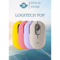 Chuột Không Dây Bluetooth Logitech POP Mouse | Silent Click | Kết Nối 3 Thiết Bị | Pin 2 Năm | Hàng Chính Hãng
