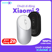 Chuột không dây Bluetooth Xiaomi Portable Mouse 2 - Kết nối 2 chế độ, 2 thiết bị, 4 mức điều chỉnh DPI