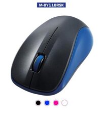 Chuột không dây Bluetooth ELECOM M-BY11BRSK Silent giảm ồn, Bluetooth 4.2 - Hàng Chính Hãng - Black