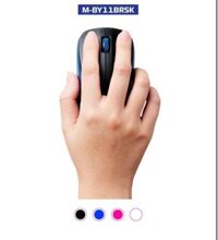 Chuột không dây Bluetooth ELECOM M-BY11BRSK Silent giảm ồn, Bluetooth 4.2 - Hàng Chính Hãng - Pink