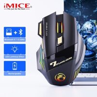 Chuột không dây Bluetooth iMICE X7 Wireless 2.4Ghz pin sạc chống ồn gaming led RGB dùng cho ĐT,Máy Tính,Laptop,laptop