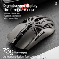 Chuột Không Dây Bluetooth Type-C Sạc Thể Thao Điện Tử Chuột Chơi Game Máy Tính Nhẹ 10000 DPI Có Thể Điều Chỉnh USB Tiện Dụng Chuột Quang Cho PC Laptop Máy Tính Để Bàn Notebook