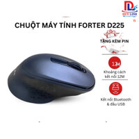 Chuột Không Dây Forter D225 ( Bluetooth 3.0, USB Wireless 2.0 )