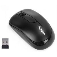 Chuột không dây Fuhlen A09B Đen - Hàng chính hãng - Đen