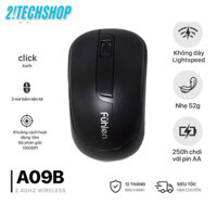 Chuột Không Dây Fuhlen A09B -NHT BOOKS -Nano 2.4GHz-1000DPI Hiệu Năng Vượt Trội, Giá Cực Tốt