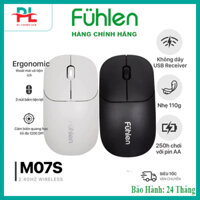 Chuột không dây Fuhlen M07s - Hàng Chính Hãng NINZA  Bảo hành 24 Tháng
