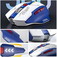 CHUỘT KHÔNG DÂY GAMING INPHIC M6P GUNDAM PM6 ĐEN