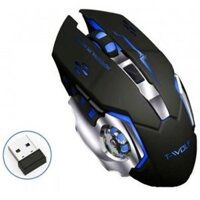 Chuột không dây gaming nhiều nút bấm có đèn led 7 màu sạc pin chơi game nhạy T Wolf Q13 -Giá rẻ