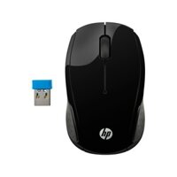 Chuột không dây HP 200 Black Wireless Mouse A/P (42596917) (online)_X6W31AA