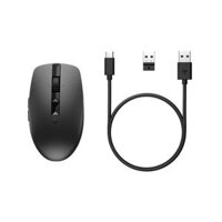 Chuột không dây HP 710 Rechargeable Silent Black Bluetooth (6E6F2AA)