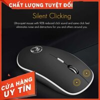 Chuột không dây iMICE G1600 Black Chính hãng (1xAA, Công tắc) - Tặng tấm lót chuột và pin - Bảo hành 6 tháng