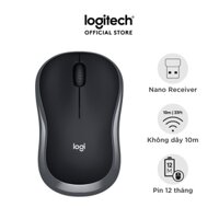 Chuột không dây Logitech B185 - USB 2.4Ghz, nhỏ gọn, thuận cả 2 tay, phù hợp PC/ Laptop