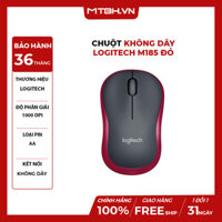 CHUỘT KHÔNG DÂY LOGITECH M185 ĐỎ