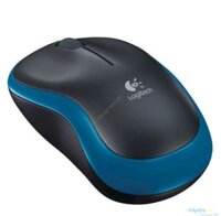 Chuột Không Dây Logitech M185 - Màu Xanh,Màu Đỏ AA, 910-002502