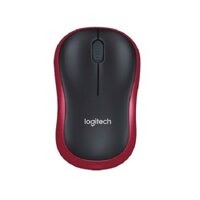 Chuột không dây Logitech M185 (Đen viền đỏ)