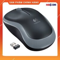 Chuột không dây Logitech M185 Wireless (USB/Xám đen)