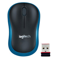 Chuột không dây Logitech M185 - Hàng chính hãng - Màu Xanh dương