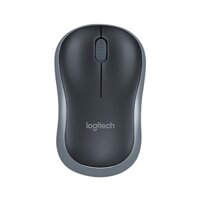 Chuột không dây Logitech M185 (Đen viền xám)