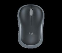 Chuột không dây Logitech M185 Wireless Black/Gray