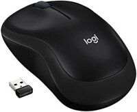 Chuột không dây Logitech M185, 2.4 GHz với đầu thu USB mini, Pin 12 tháng, Quang học 1000 DPI, Thuận cả hai tay, Tương thích PC, Mac, Máy tính xách tay – Màu đen.