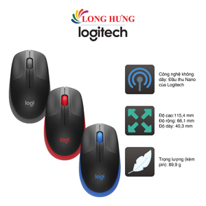 Chuột không dây Logitech M190