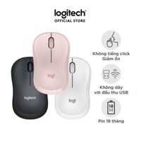 Chuột không dây Logitech M220 Silent - giảm ồn, USB, pin 1.5 năm, phù hợp PC/Laptop BUY8
