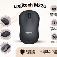 Chuột Không Dây Logitech M220 Silent Không Tiếng Động,Bảo Hành 12 Tháng HOT BHH