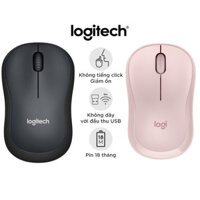 Chuột Không Dây Logitech M220 Không Tiếng Động- Có Công Tắc On/Off - Độ Nhạy Cao -Bảo Hành 1 năm -Tặng kèm bàn di chuột