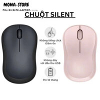 Chuột Không Dây Logitech M220 Silent HỒNG+ĐEN(OEM) – Chuột Văn Phòng Êm Ái, Nhỏ Gọn,Wireless, BH 12T