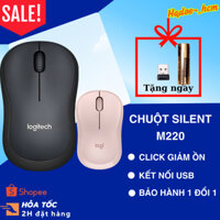 Chuột Không Dây Logitech M220 Silent Không Tiếng Động,Bảo Hành 12 Tháng-Lỗi 1 Đổi 1