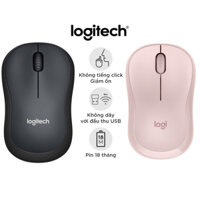 Chuột Không Dây Logitech M220 Không Tiếng Động- Có Công Tắc On/Off - Độ Nhạy Cao -Bảo Hành 1 năm -Tặng kèm bàn di chuột