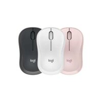 Chuột không dây Logitech M240 Silent Bluetooth - Hàng chính hãng - Màu trắng