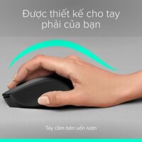 Chuột không dây Logitech M330 Silent Plus - Giảm ồn, USB, thuận tay phải, PC/ Laptop
