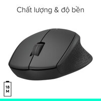 Chuột không dây Logitech M330 Silent Plus - Giảm ồn, USB, thuận tay phải, PC/ Laptop