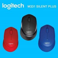 Chuột Không Dây Logitech M331 Silent Plus Đen / Xanh / Đỏ bảo hành chính hãng