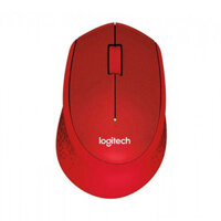 Chuột không dây Logitech M331 Silent (Wireless, Màu đỏ)