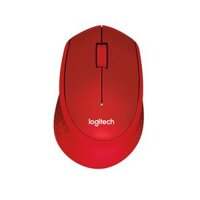 Chuột Không Dây Logitech M331 Silent  - Màu đỏ.