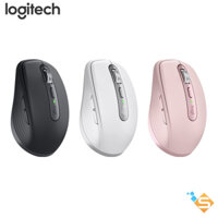 Chuột không dây Logitech MX Anywhere 3S Silent -Cuộn nhanh, 8000DPI, Sạc USB C, Bluetooth - Bảo hành chính hãng 1 năm