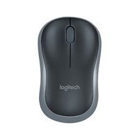 Chuột không dây Logitech Quang M185 (Đen viền xám)