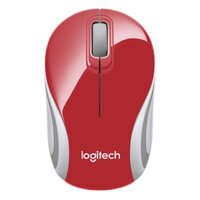 Chuột Không Dây Logitech M187-Đỏ - Hàng Chính Hãng